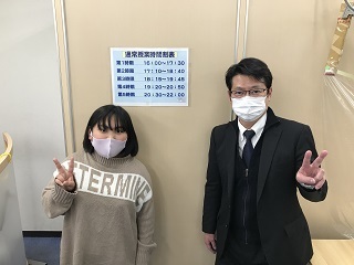 トライプラス 清瀬校　生徒からの声　伊津本光桜さん （中学３年生）