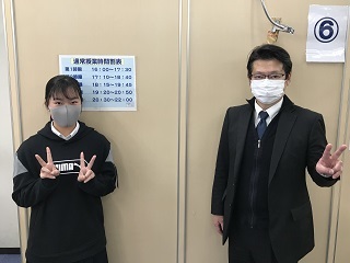 トライプラス 清瀬校　生徒からの声　田中まりさん （中学３年生）